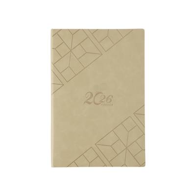 Agenda 2026 em Couro Sintético Personalizada