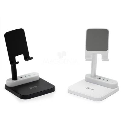 Base de Carregamento com Suporte e Luminária Personalizada