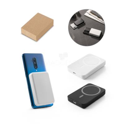 Bateria Portátil Magnética 5000mAh Personalizada