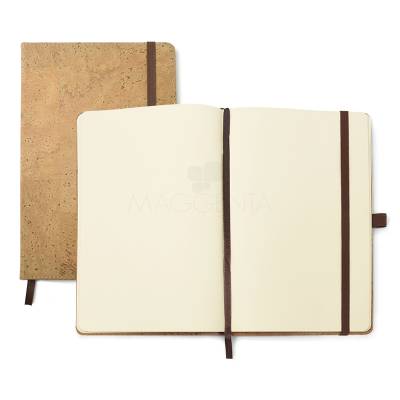Bloco de Anotações em Cortiça sem Pauta Personalizado