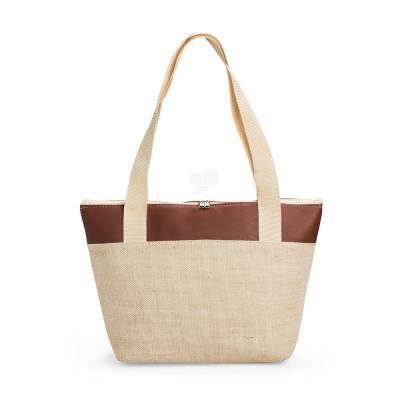Bolsa Térmica 12 Litros em Juta Personalizada
