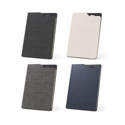 Caderno A5 Capa Dura Tecido Reciclado Personalizado