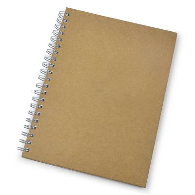 Caderno Capa Dura Kraft Personalizado