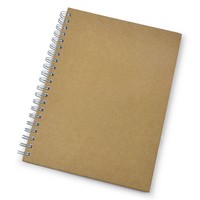 Caderno Capa Dura Kraft Personalizado