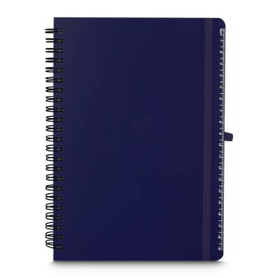 Caderno de Anotações com Suporte para Caneta Personalizado