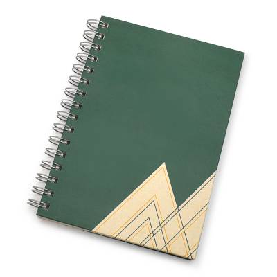 Caderno de Papel Reciclado Capa Dura Personalizado