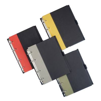 Caderno Fichário em Couro Sintético Personalizado