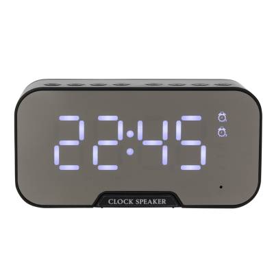 Caixa de Som Bluetooth com Relógio Personalizada