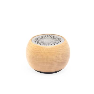 Caixa de Som Bluetooth TWS de Madeira Personalizada