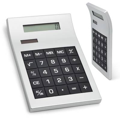 Calculadora 8 Dígitos com Bateria Solar Personalizada
