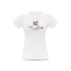 Camiseta Feminina 100% Algodão Personalizada