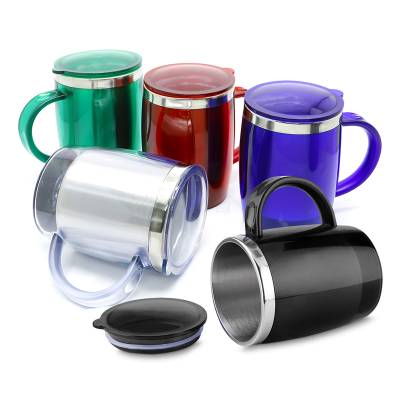 Caneca Térmica 400ml com Tampa Personalizada