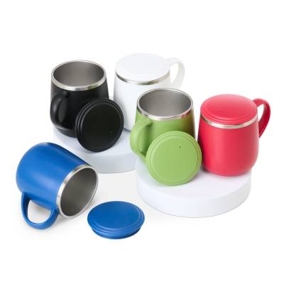 Caneca Térmica Inox 370ml Personalizada