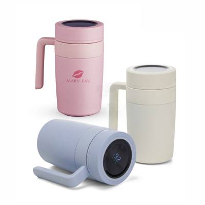 Caneca Térmica Inox 500ml com Display LED Personalizada