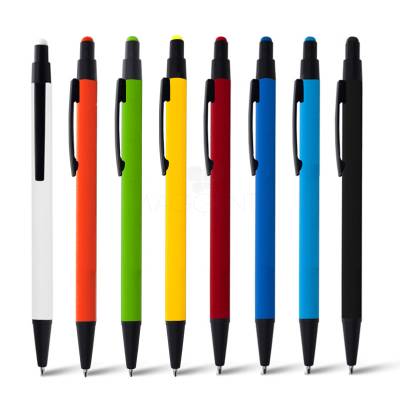 Caneta de Metal com Ponteira Touch Personalizada