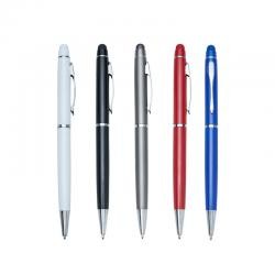 Caneta de Metal com Ponteira Touch Personalizada