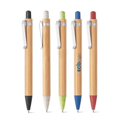 Caneta ecológica de Bambu Personalizada