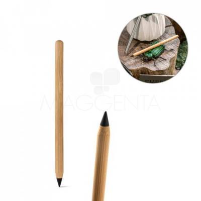 Caneta Ecológica de Bambu sem Tinta Personalizada