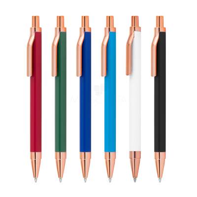 Caneta Esferográfica Alumínio Reciclado Personalizada
