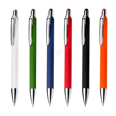 Caneta Esferográfica em Alumínio Reciclável Touch  Personalizável