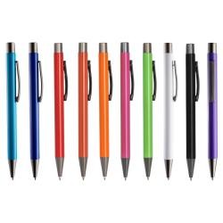Caneta Metal Esferográfica Azul 1.0mm Personalizada