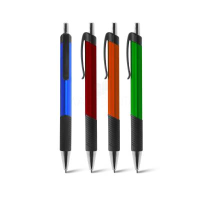 Caneta Plástica com Click Personalizada