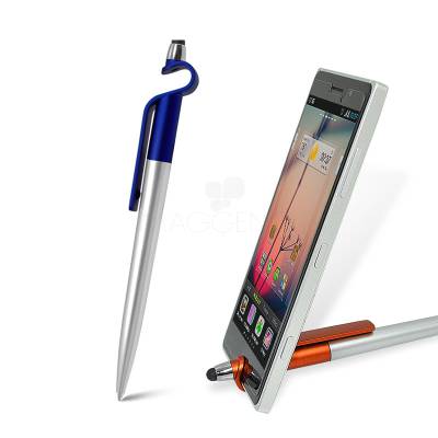 Caneta Touch com Suporte para Celular Personalizada