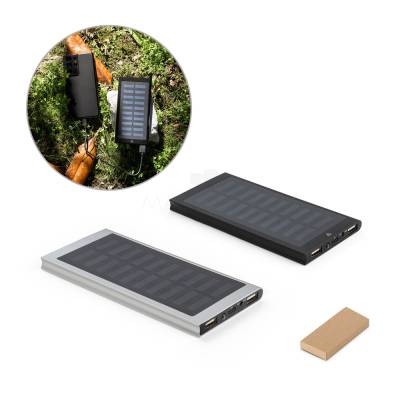 Carregador Portátil Solar 8000mAh Personalizado