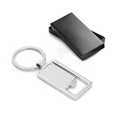 Chaveiro de Metal com Abridor de Garrafas Personalizado