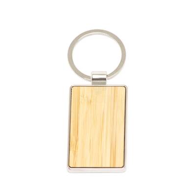Chaveiro de Metal com Bambu Personalizado