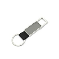 Chaveiro de Metal Com Couro Sintético Personalizado