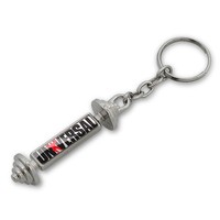 Chaveiro de Metal Peso de Academia Personalizado