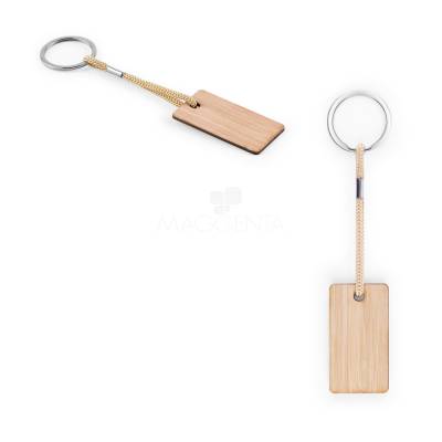Chaveiro em Bambu Personalizado