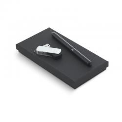 Conjunto Caneta Esferográfica com Pen Drive 8GB Personalizado