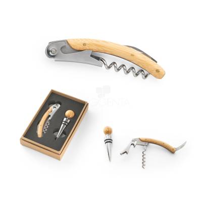 Conjunto de vinho  2 peças para Personalizar