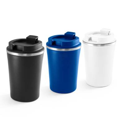 Copo de Viagem em Aço Inox 470ml Personalizado