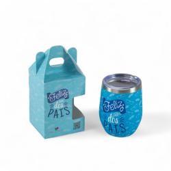 Copo Térmico Inox 320ml Personalizado Com Gravação Uv 360°