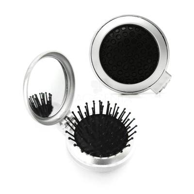 Escova de Cabelo com Espelho Personalizada