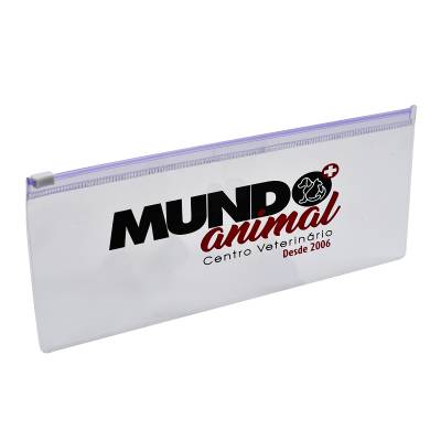 Estojo PVC Cristal Personalizado