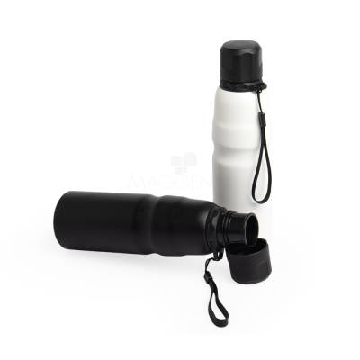 Garrafa Inox 800ml com Cordão Personalizada