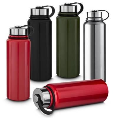 Garrafa Térmica de Aço Inox 1L Personalizada