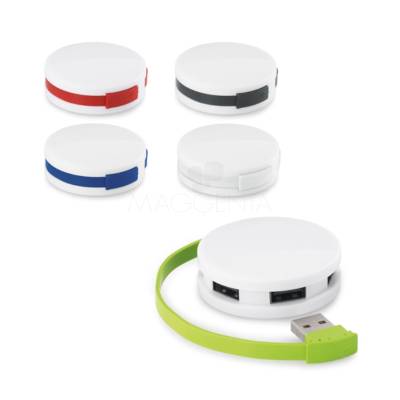 Hub USB 4 Portas 2.0 Personalizado