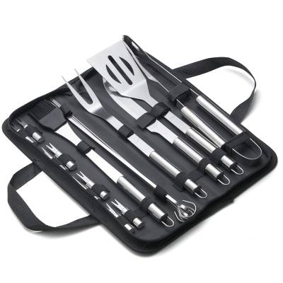 Kit Churrasco 17 Peças em Estojo de Nylon Personalizado