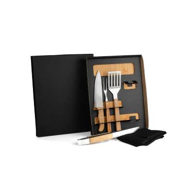 Kit Churrasco e Hambúrguer 6 Peças Personalizado