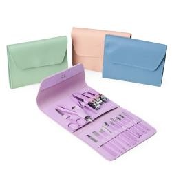 Kit Manicure 16 Peças Em Estojo Personalizado