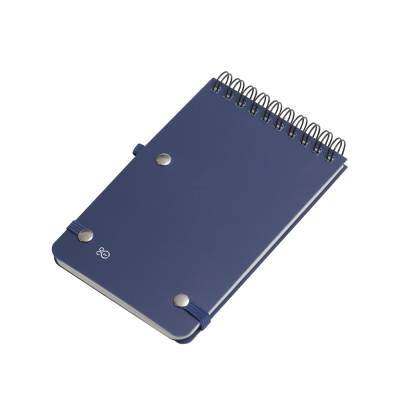 Mini Caderno com Suporte para Caneta Personalizado