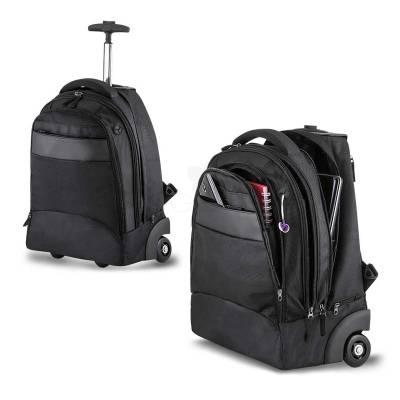 Mochila com Carrinho para Notebook 50x32x21cm Personalizada