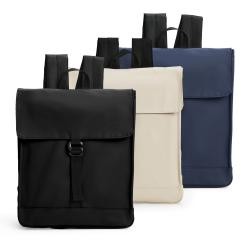 Mochila de Couro Sintético 16l Para Notebook 13 Personalizada