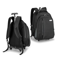 Mochila Para Notebook 17 Com Rodas e Puxador Personalizada