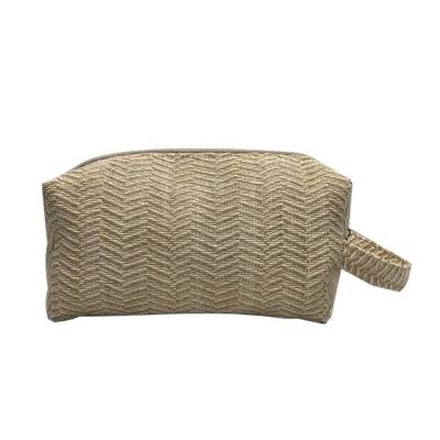 Necessaire de Juta 25,5x11,5x10 cm Personalizada